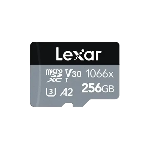 Laxer Professional Sliver Plus MicroSD 256GB USH-I